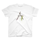 aicecreamの【A】カマキリついてるよ！イニシャル Regular Fit T-Shirt