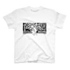 syu01の01SCENE-002 - White Regular Fit T-Shirt