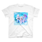 くまきちショップやさんのくまきちの夏休み'21 スタンダードTシャツ