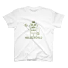 DIAGONAL MODEのHELLO WORLD スタンダードTシャツ