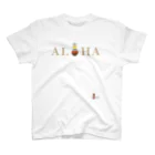 aloha_pineapple_hawaiiのALOHA パイナップル ミルクティー 061 スタンダードTシャツ