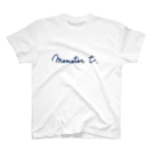 ママタルトひわらショップのママタルトTシャツ blue スタンダードTシャツ