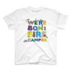 awのWE'RE BONFIRE CAMPER 2021 スタンダードTシャツ