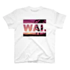 立花けんのグッズ屋さんのWAIT (ハワイアン) Regular Fit T-Shirt