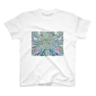 【雨の日曜日】の薔薇孔雀★ スタンダードTシャツ