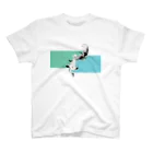 blanco_blancoのshe the SEA スタンダードTシャツ