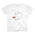 OHAYO CHAHANの夏休みに着るTシャツ(BIGねこちゃんver) Regular Fit T-Shirt