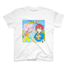 さくらんぼねこのmaimaiTWINS 桃凛＆椿 Regular Fit T-Shirt