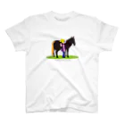 いわてぃすのうまのりめいじん①(馬シリーズ） Regular Fit T-Shirt