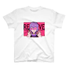 ざと はまぼの目隠れ Regular Fit T-Shirt