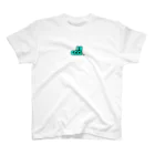 odd.のodd. white confident T-shirt スタンダードTシャツ