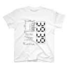 PivotHingeの3939T-shirt(White)/PivotHinge (28) スタンダードTシャツ