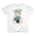 Haるの「引きこもりちゃん」Game over ver. スタンダードTシャツ