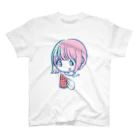 微々子(Viviko)のスイカをペロリ🍉 スタンダードTシャツ