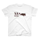 Coral Pea -フクロモモンガブリーダー-のヤマネ愛好会。(YAMANE/ホワイト) Regular Fit T-Shirt