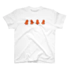 あわゆきのWalking Sausages スタンダードTシャツ