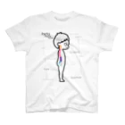 とくまるのSpine boy (カラー選べます) スタンダードTシャツ