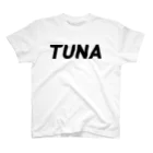 さとうたかやの92TUNA-BLACK スタンダードTシャツ