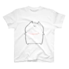 カルロス袴田のシンプルねこ スタンダードTシャツ