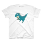 ゾンビDEATHの恐竜ゾンビ スタンダードTシャツ