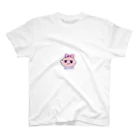 ぴんくまはうす(しすこ).すずりのほっぺT スタンダードTシャツ