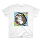 大江戸のくるくる猫たち スタンダードTシャツ