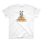 ゆるキャラ屋🐒の物パンダ②🐼📦 スタンダードTシャツ