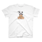 ゆるキャラ屋🐒の梱包しろ！物パンダ🐼📦 スタンダードTシャツ