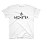TOKYO LOGOSHOP 東京ロゴショップのMONSTER-モンスター-黒ロゴ Regular Fit T-Shirt