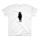 山の門の空也（黒） Regular Fit T-Shirt