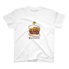 紅白饅頭の手デザイン・BURGER スタンダードTシャツ