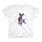 犬派が子猫を拾ったのでのはっちゃん スタンダードTシャツ