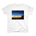 空飛ぶモモンガの空の旅２～飛行機より スタンダードTシャツ