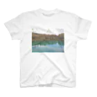 空飛ぶモモンガの美瑛ブルー～北海道 スタンダードTシャツ