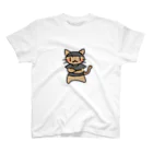 かめ吉のラーメン屋・ねこ店主 スタンダードTシャツ