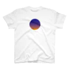 木村兄弟雑貨店の宵の空の星空Tシャツ スタンダードTシャツ