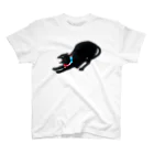 Japon mignonの黒猫 Regular Fit T-Shirt