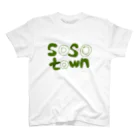 そそたうんのNEWロゴ SOSO TOWN スタンダードTシャツ