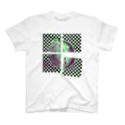 ・＿◇Geometryのwrap◇bicolor Regular Fit T-Shirt