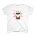 moca's  atelierのかわうそくん スタンダードTシャツ