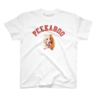 MessagEのPEEKABOO HAMSTER スタンダードTシャツ