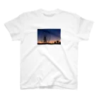 FORK_の明け方の観覧車【風景】 スタンダードTシャツ