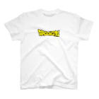 Makeryのドラゴンガール_黄色_横 スタンダードTシャツ