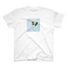 place flowerの紅花 Regular Fit T-Shirt