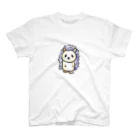 けんじkenji Tシャツ販売所のハリネズミの白T Regular Fit T-Shirt