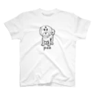 GUNTAPのチャリのチャイルドシートに似てる犬"PES" Regular Fit T-Shirt