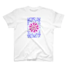 Flower kaleidoscopeの桜の万華鏡 Regular Fit T-Shirt