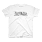 TONNOT illustrationsのDJ.COOK スタンダードTシャツ