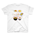 Draw freelyの卵の七変化 スタンダードTシャツ