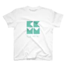 喫茶 ききみみ堂のKIKIMIMIロゴTシャツ(ミント) Regular Fit T-Shirt